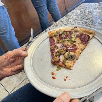 Pizzelle di North Beach - Slice of combination pizza - Pizza Near Me - San Francisco, California Pizzelle di North Beach - Slice of combination pizza - Pizza Near Me - San Francisco, California