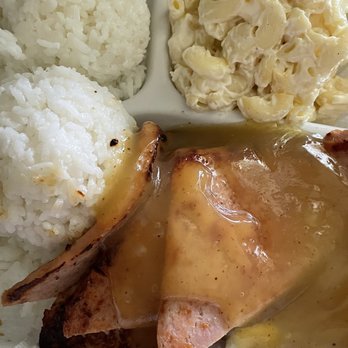 Masa's Cafeteria - Luncheon Meat with Pineapple Sauce - Venues & Event Spaces Near Me - Honolulu, Hawaii Masa's Cafeteria - Luncheon Meat with Pineapple Sauce - Venues & Event Spaces Near Me - Honolulu, Hawaii