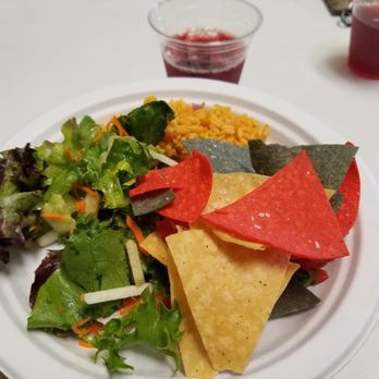 Taste Catering - Salad, rice, chips, salsa - Caterers Near Me - Lake Forest, California