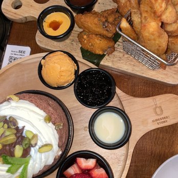 U :Dessert Story - Chicken and Fries and Choco Bingsoo - Desserts Near Me - Berkeley, California U :Dessert Story - Chicken and Fries and Choco Bingsoo - Desserts Near Me - Berkeley, California