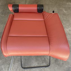 Lux Leather Fix - BMW rear seat after the restoration