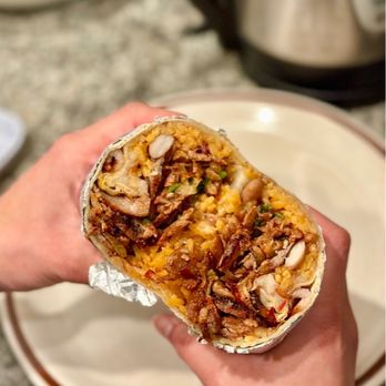 Tacos La Guera - Al Pastor Burrito with cheese ($1 extra) - Food Trucks Near Me - Los Angeles, California Tacos La Guera - Al Pastor Burrito with cheese ($1 extra) - Food Trucks Near Me - Los Angeles, California