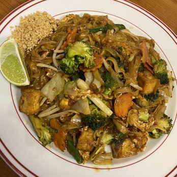 Thai Thai Cuisine - Pad thai (no meat, added broccoli) - Thai Near Me - Phenix City, Alabama Thai Thai Cuisine - Pad thai (no meat, added broccoli) - Thai Near Me - Phenix City, Alabama