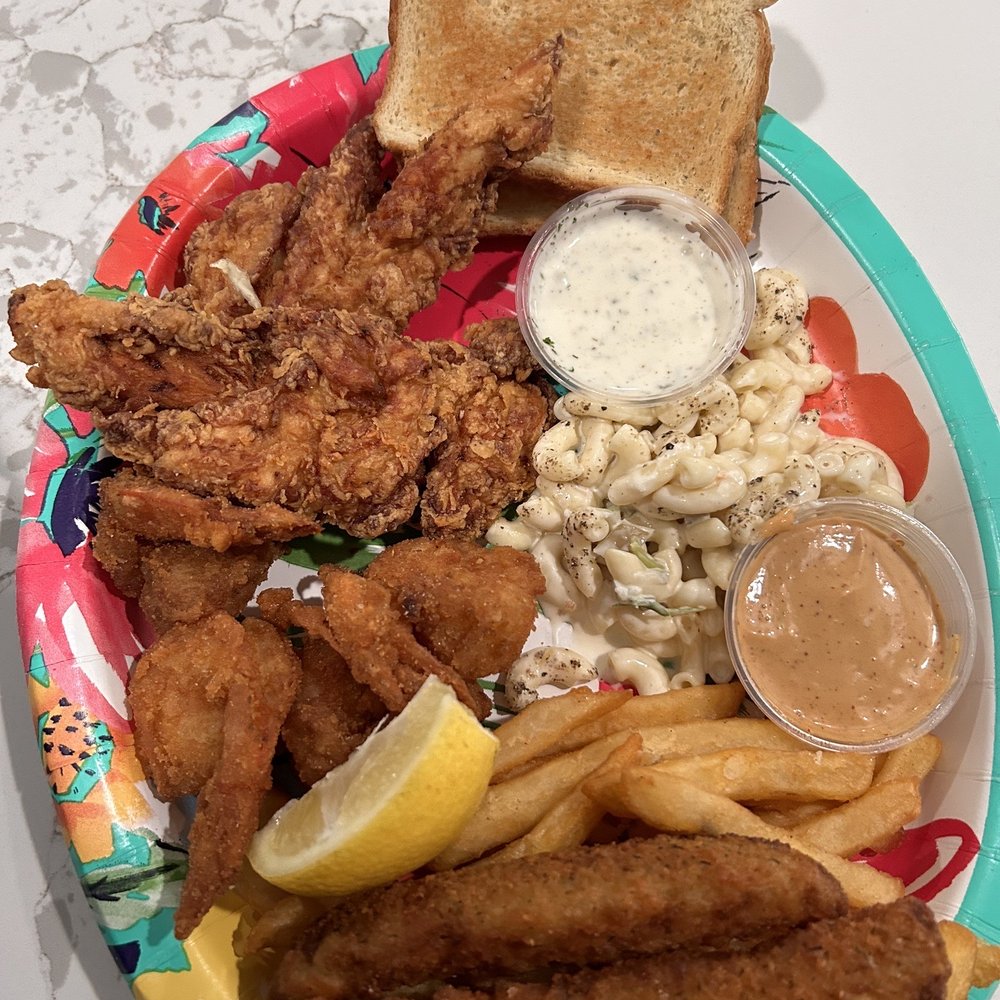 Fish Combo Dinner with Chicken Tenders & Shrimp