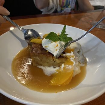 Cucina Bella - Peach Budino wow, spectacular!! - Italian Near Me - Denver, Colorado
