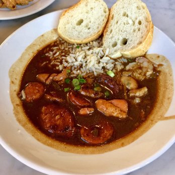 Stanley - Small Shrimp , Oyster , Andouille Sausage , and Chicken Gumbo - Breakfast & Brunch Near Me - New Orleans, Louisiana