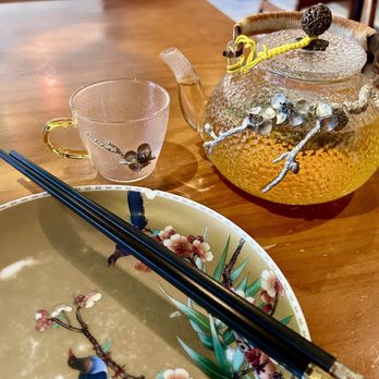 Han Palace - Beautiful pot of tea - Dim Sum Near Me - Washington, DC, District of Columbia