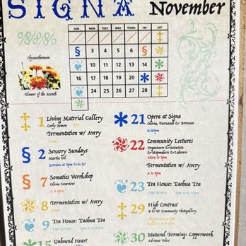 Signa - November 2025 Events calender - Nurseries & Gardening Near Me - Sacramento, California Signa - November 2025 Events calender - Nurseries & Gardening Near Me - Sacramento, California