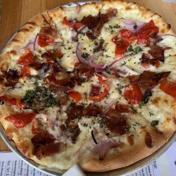 Pies & Pints - Sm. Peppadew Pie hold the goat cheese - Pizza Near Me - Charleston, West Virginia