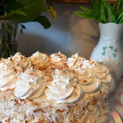 Sweeter Than Honey - Coconut Cake