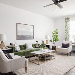 Palm Grove Luxury Apartments - Living room