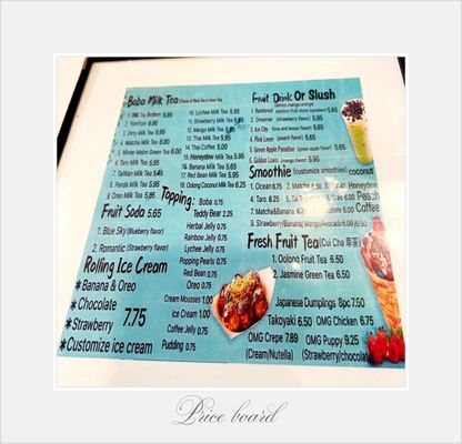Menu photo 1 OMG Cafe & Tea Jacksonville, FL Menu photo 1 OMG Cafe & Tea Jacksonville, FL