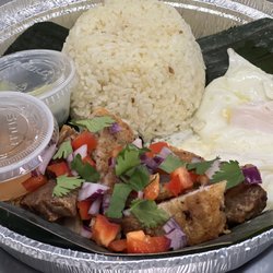 Filled Cafe and Silogan Filipino Cuisine - Liempo Silog (Grilled Pork Belly)