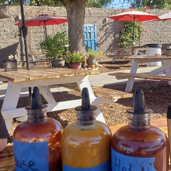 Caldwell County BBQ - Outdoor seating area. - Barbeque Near Me - Gilbert, Arizona Caldwell County BBQ - Outdoor seating area. - Barbeque Near Me - Gilbert, Arizona