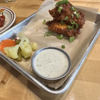 Mastiff Kitchen - La Mesa - Hot Honey Garlic Chicken Wings - Burgers Near Me - La Mesa, California Mastiff Kitchen - La Mesa - Hot Honey Garlic Chicken Wings - Burgers Near Me - La Mesa, California