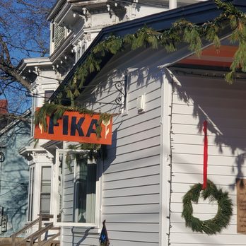 Fika - Sweetly decorated for the holidays! - Bakeries Near Me - Saco, Maine Fika - Sweetly decorated for the holidays! - Bakeries Near Me - Saco, Maine