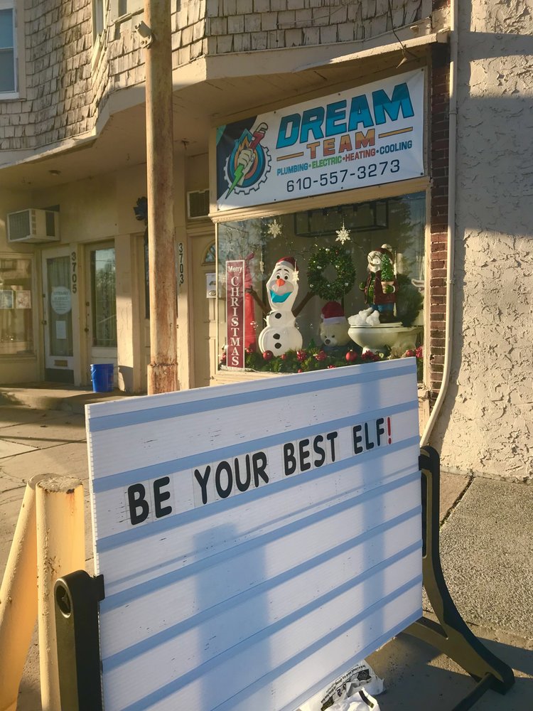 Slide of Dream Team - Plumbing, Heating, Cooling, & Electric