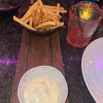 Bar Tabu - Habanero Aioli w/Fries - Salad Near Me - Chicago, Illinois Bar Tabu - Habanero Aioli w/Fries - Salad Near Me - Chicago, Illinois