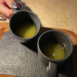 Complimentary sweet drink Complimentary sweet drink