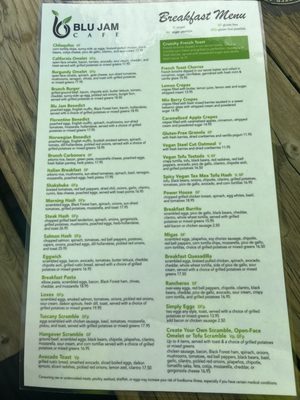 Menu photo 7 Blu Jam Cafe Sherman Oaks, CA