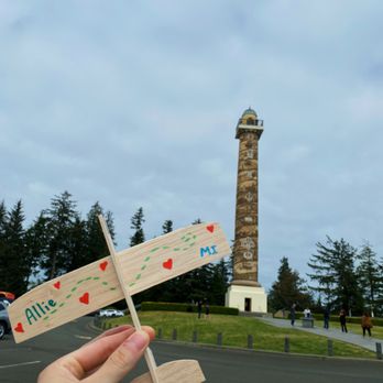 Astoria Column - Airplane from the gift shop. - Landmarks & Historical Buildings Near Me - Astoria, Oregon Astoria Column - Airplane from the gift shop. - Landmarks & Historical Buildings Near Me - Astoria, Oregon