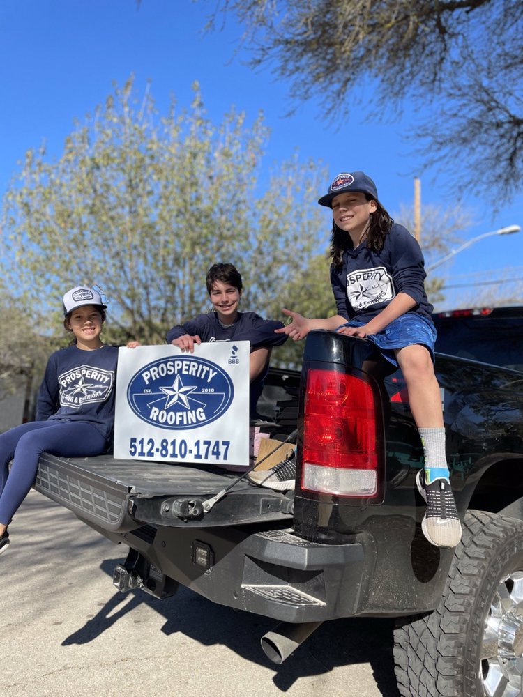 Slide of Prosperity Roofing