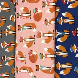 Fletchers Fabrics - Fletchers Fabrics- Robert Kaufman Stockists "Fabulous Foxes"