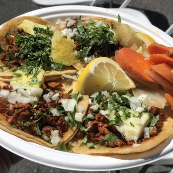 Tacos Chencho - Tacos al pastor with jalapeño carrots - Food Trucks Near Me - San Jose, California Tacos Chencho - Tacos al pastor with jalapeño carrots - Food Trucks Near Me - San Jose, California