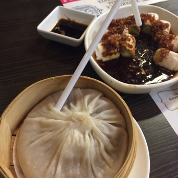 上海婆婆336 - Thin slices pork with garlic sauce + jumbo steamed pork dumplings - Shanghainese Near Me - Hong Kong, HK