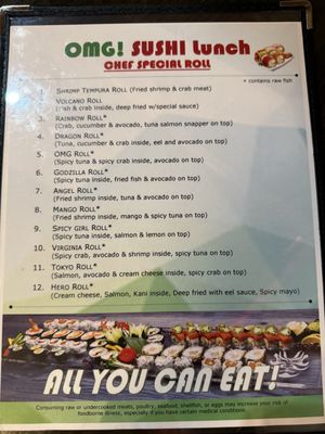 Menu photo 6 OMG Sushi Newport News, VA Menu photo 6 OMG Sushi Newport News, VA