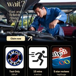 Midtown Smog - Claim this offer until year end!