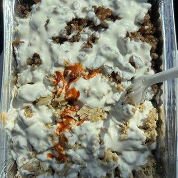 Middle Eastern Halal Food - Mix over spiced rice - Halal Near Me - Brooklyn, New York