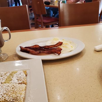 Egg N' Joe - The eggs and bacon that come with the lingonberry crepes. - American Near Me - Gilbert, Arizona Egg N' Joe - The eggs and bacon that come with the lingonberry crepes. - American Near Me - Gilbert, Arizona