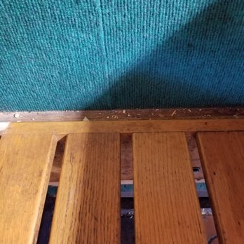 FasTaco - Crumbs in the booth I  was sitting in - Mexican Near Me - Burleson, Texas