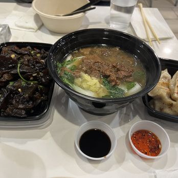 Luscious Dumplings - Wood ear mushrooms, Angus Stewed Beef Noodle/Pan Fried Beef, Cheese & Onion - 10pcs - Noodles Near Me - Monrovia, California