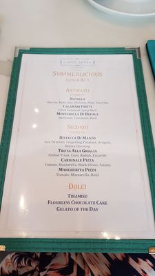 Menu photo 7 Capocaccia Trattoria Toronto, ON