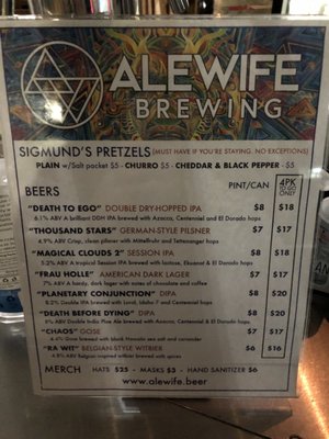Menu photo 8 Alewife Brewing & Taproom Sunnyside, NY Menu photo 8 Alewife Brewing & Taproom Sunnyside, NY