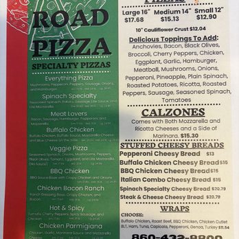 Hartford Road Pizza - Pizza Near Me - Manchester, Connecticut