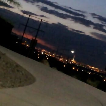 Amargosa Trail - Well lighted in eve and View of Strip on Shaded Canyon Trailhead area - Hiking Near Me - Henderson, Nevada Amargosa Trail - Well lighted in eve and View of Strip on Shaded Canyon Trailhead area - Hiking Near Me - Henderson, Nevada