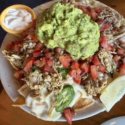 Loaded Carnitas Nachos Loaded Carnitas Nachos