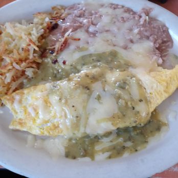 El Sarape Del Valle - Chicken omelet. - Mexican Near Me - El Paso, Texas
