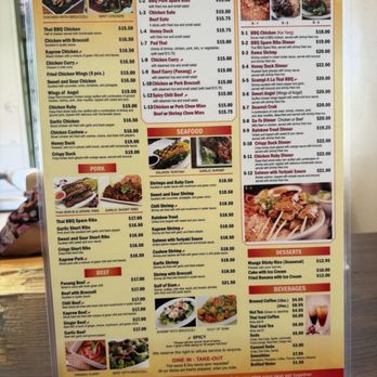 Thai Original BBQ Carson - Menu 2: 8/2026. - Thai Near Me - Carson, California Thai Original BBQ Carson - Menu 2: 8/2026. - Thai Near Me - Carson, California
