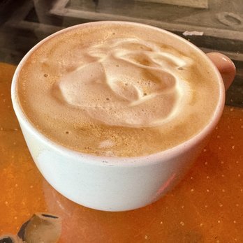 One Love Cafe - Latte with cold foam - Coffee & Tea Near Me - San Bruno, California One Love Cafe - Latte with cold foam - Coffee & Tea Near Me - San Bruno, California