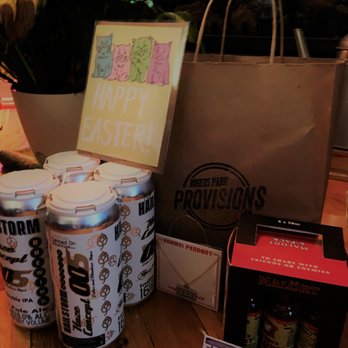 Rogers Park Provisions - They have Hailstorm now! I got 4-pack of the 005 Hazy (so good), Easter card, a Chicago flag pendant & stickers, and Malort for gifts! - Gift Shops Near Me - Chicago, Illinois
