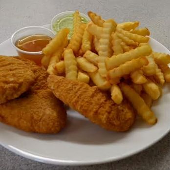 Kingburger Restaurant - Monday Special
Chicken Finger Platter
$12.75 - Burgers Near Me - Pembroke, Ontario Kingburger Restaurant - Monday Special
Chicken Finger Platter
$12.75 - Burgers Near Me - Pembroke, Ontario