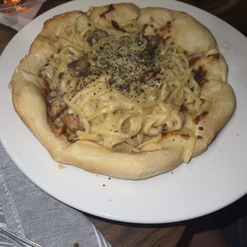 Cheesecake Bistro by Copeland's - Shrimp pasta pizza - Desserts Near Me - Baton Rouge, Louisiana