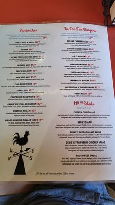 Menu photo 2 DeDe’s Farmhouse Cafe Parowan, UT Menu photo 2 DeDe’s Farmhouse Cafe Parowan, UT