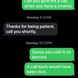 Then all I got was it's available - customer service is clearly not important to them Then all I got was it's available - customer service is clearly not important to them