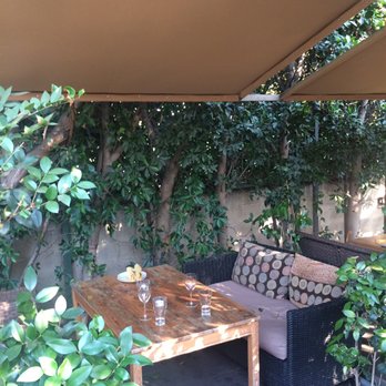 The Stage - We were seated in a "booth" framed by greenery. Private and quaint. This was cool! - Mediterranean Near Me - Burbank, California The Stage - We were seated in a "booth" framed by greenery. Private and quaint. This was cool! - Mediterranean Near Me - Burbank, California