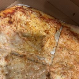 What the pie looked like when I opened the box. What the pie looked like when I opened the box.